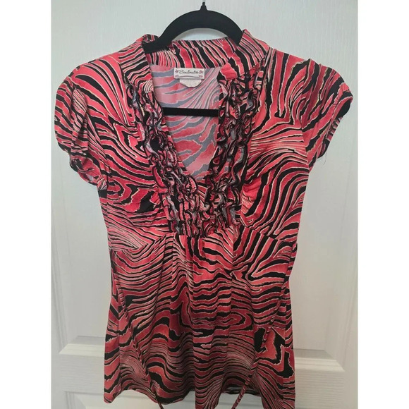 Tops - Soulmates Red Black Medium